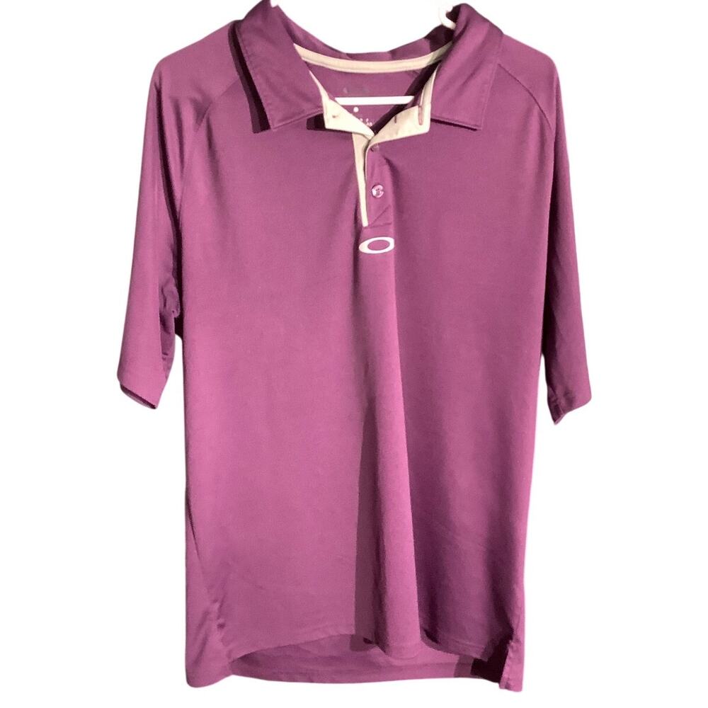 Oakley Hydrolix Golf Polo Purple Men’s XL Performance — Golf, Athletic, Sporty